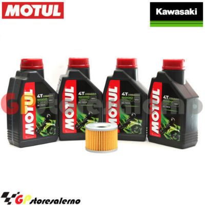 Visualizza i dettagli per KIT TAGLIANDO OLIO + FILTRO MOTUL 5000 10W40 4 LITRI KAWASAKI KZ 750 TWIN 1982 Immagine di KIT TAGLIANDO OLIO + FILTRO MOTUL 5000 10W40 4 LITRI KAWASAKI KZ 750 TWIN 1982