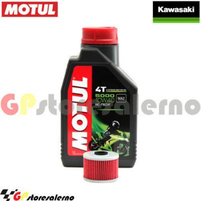 Visualizza i dettagli per KIT TAGLIANDO OLIO + FILTRO MOTUL 5000 10W40 1 LITRO KAWASAKI KLX 125 / D- TRACKER DAL 2010 AL 2016 Immagine di KIT TAGLIANDO OLIO + FILTRO MOTUL 5000 10W40 1 LITRO KAWASAKI KLX 125 / D- TRACKER DAL 2010 AL 2016