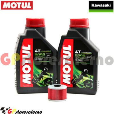 Visualizza i dettagli per KIT TAGLIANDO OLIO + FILTRO MOTUL 5000 10W40 2 LITRI KAWASAKI Z 125 KRT EDITION DAL 2017 AL 2018 Immagine di KIT TAGLIANDO OLIO + FILTRO MOTUL 5000 10W40 2 LITRI KAWASAKI Z 125 KRT EDITION DAL 2017 AL 2018