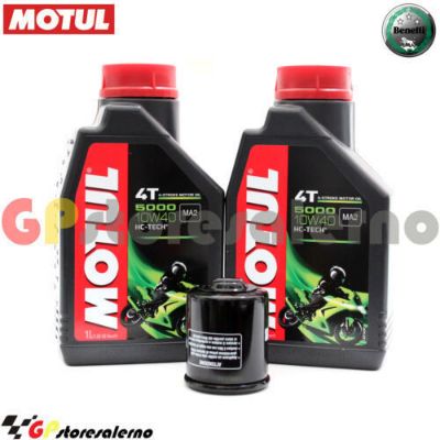 Visualizza i dettagli per KIT TAGLIANDO OLIO + FILTRO MOTUL 5000 10W40 2 LITRI BENELLI 150 ADIVA DAL 2000 AL 2003 Immagine di KIT TAGLIANDO OLIO + FILTRO MOTUL 5000 10W40 2 LITRI BENELLI 150 ADIVA DAL 2000 AL 2003