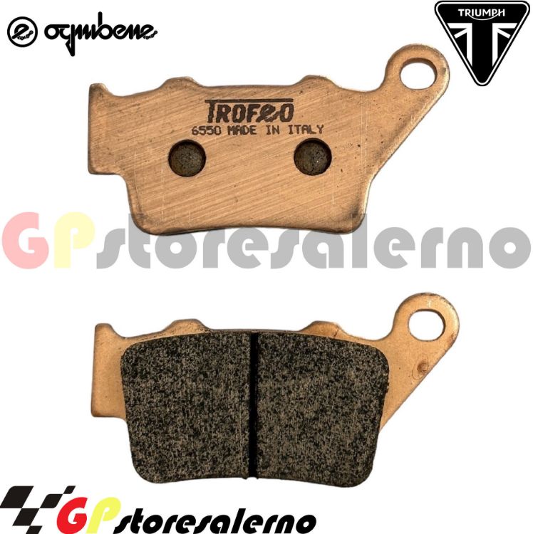 Immagine di 43027501 PASTIGLIE POSTERIORI SINTERIZZATE OGNIBENE TRIUMPH SPEED 400 2024