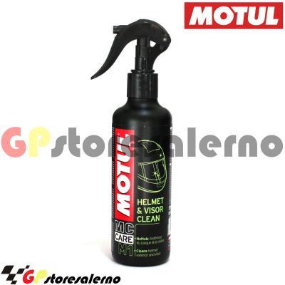 Visualizza i dettagli per MOTUL MC CARE M1 HELMET & VISOR CLEAN PULITORE ESTERNO CASCO E VISIERA 250ml Immagine di MOTUL MC CARE M1 HELMET & VISOR CLEAN PULITORE ESTERNO CASCO E VISIERA 250ml