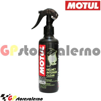 Visualizza i dettagli per MOTUL MC CARE M2 HELMET INTERIOR CLEAN PULITORE E DISINFETTANTE INTERNO CASCO 250ml Immagine di MOTUL MC CARE M2 HELMET INTERIOR CLEAN PULITORE E DISINFETTANTE INTERNO CASCO 250ml