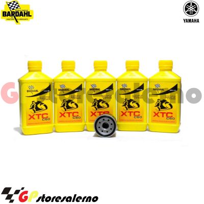 Visualizza i dettagli per KIT TAGLIANDO OLIO + FILTRO 5L BARDAHL XTC C60 10W40 YAMAHA 1900 XV STAR VENTURE DAL 2018 AL 2021 Immagine di KIT TAGLIANDO OLIO + FILTRO 5L BARDAHL XTC C60 10W40 YAMAHA 1900 XV STAR VENTURE DAL 2018 AL 2021