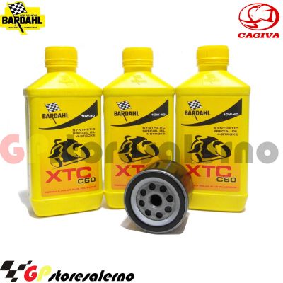 Visualizza i dettagli per KIT TAGLIANDO OLIO + FILTRO 3L BARDAHL XTC C60 10W40 CAGIVA 900 GRAND CANYON DAL 1990 AL 1992 Immagine di KIT TAGLIANDO OLIO + FILTRO 3L BARDAHL XTC C60 10W40 CAGIVA 900 GRAND CANYON DAL 1990 AL 1992