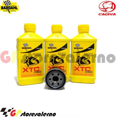 Visualizza i dettagli per KIT TAGLIANDO OLIO + FILTRO 3L BARDAHL XTC C60 10W40 CAGIVA 650 RAPTOR I.E. DAL 2000 AL 2005 Immagine di KIT TAGLIANDO OLIO + FILTRO 3L BARDAHL XTC C60 10W40 CAGIVA 650 RAPTOR I.E. DAL 2000 AL 2005