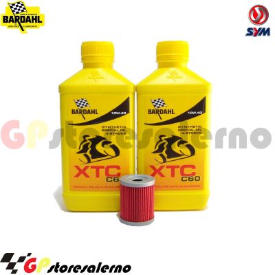 Visualizza i dettagli per KIT TAGLIANDO OLIO + FILTRO 2L BARDAHL XTC C60 10W40 SYM 400 i MAX SYM DAL 2011 AL 2015 Immagine di KIT TAGLIANDO OLIO + FILTRO 2L BARDAHL XTC C60 10W40 SYM 400 i MAX SYM DAL 2011 AL 2015