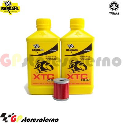 Visualizza i dettagli per KIT TAGLIANDO OLIO + FILTRO 2L BARDAHL XTC C60 10W40 YAMAHA 400 YP R / RA X-MAX DAL 2013 AL 2020 Immagine di KIT TAGLIANDO OLIO + FILTRO 2L BARDAHL XTC C60 10W40 YAMAHA 400 YP R / RA X-MAX DAL 2013 AL 2020