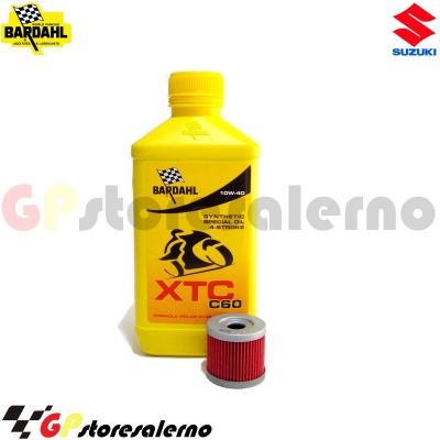 Visualizza i dettagli per KIT TAGLIANDO OLIO + FILTRO 1L BARDAHL XTC C60 10W40 SUZUKI 125 AN DAL 1996 AL 2000 Immagine di KIT TAGLIANDO OLIO + FILTRO 1L BARDAHL XTC C60 10W40 SUZUKI 125 AN DAL 1996 AL 2000