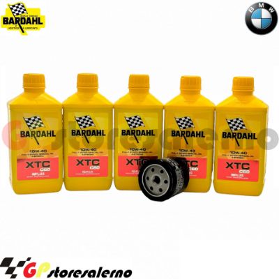 Visualizza i dettagli per KIT TAGLIANDO OLIO + FILTRO 5L BARDAHL XTC C60 10W40 BMW 1000 S RR SPORT 2010 Immagine di KIT TAGLIANDO OLIO + FILTRO 5L BARDAHL XTC C60 10W40 BMW 1000 S RR SPORT 2010