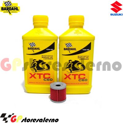Visualizza i dettagli per KIT TAGLIANDO OLIO + FILTRO 2L BARDAHL XTC C60 10W40 SUZUKI 400 DR-Z SM DAL 2005 AL 2024 Immagine di KIT TAGLIANDO OLIO + FILTRO 2L BARDAHL XTC C60 10W40 SUZUKI 400 DR-Z SM DAL 2005 AL 2024