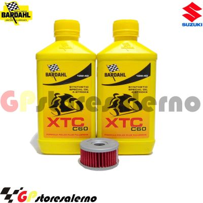 Visualizza i dettagli per KIT TAGLIANDO OLIO + FILTRO 2L BARDAHL XTC C60 10W40 SUZUKI 350 DR S / SE DAL 1990 AL 2000 Immagine di KIT TAGLIANDO OLIO + FILTRO 2L BARDAHL XTC C60 10W40 SUZUKI 350 DR S / SE DAL 1990 AL 2000