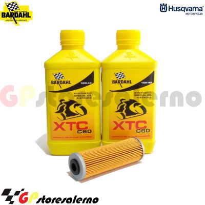 Visualizza i dettagli per KIT TAGLIANDO OLIO + FILTRO 2L BARDAHL XTC C60 10W40 HUSQVARNA 450 FR RALLY DAL 2016 AL 2022 Immagine di KIT TAGLIANDO OLIO + FILTRO 2L BARDAHL XTC C60 10W40 HUSQVARNA 450 FR RALLY DAL 2016 AL 2022