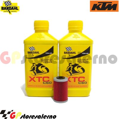 Visualizza i dettagli per KIT TAGLIANDO OLIO + FILTRO 2L BARDAHL XTC C60 10W40 KTM 390 RC R 2018 Immagine di KIT TAGLIANDO OLIO + FILTRO 2L BARDAHL XTC C60 10W40 KTM 390 RC R 2018