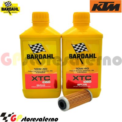 Visualizza i dettagli per KIT TAGLIANDO OLIO + FILTRO 2L BARDAHL XTC C60 10W40 KTM 350 FREERIDE DAL 2012 AL 2017 Immagine di KIT TAGLIANDO OLIO + FILTRO 2L BARDAHL XTC C60 10W40 KTM 350 FREERIDE DAL 2012 AL 2017