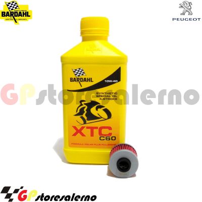 Visualizza i dettagli per KIT TAGLIANDO OLIO + FILTRO 1L BARDAHL XTC C60 10W40 PEUGEOT 150 ELYSTAR DAL 2003 AL 2010 Immagine di KIT TAGLIANDO OLIO + FILTRO 1L BARDAHL XTC C60 10W40 PEUGEOT 150 ELYSTAR DAL 2003 AL 2010