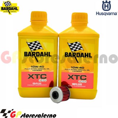 Visualizza i dettagli per KIT TAGLIANDO OLIO + FILTRO 2L BARDAHL XTC C60 10W40 HUSQVARNA 310 TXC R DAL 2011 AL 2014 Immagine di KIT TAGLIANDO OLIO + FILTRO 2L BARDAHL XTC C60 10W40 HUSQVARNA 310 TXC R DAL 2011 AL 2014