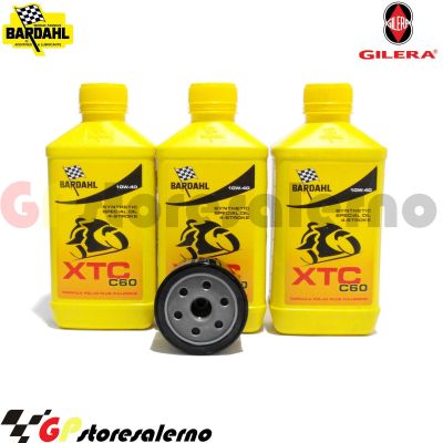 Visualizza i dettagli per KIT TAGLIANDO OLIO + FILTRO 3L BARDAHL XTC C60 10W40 GILERA 800 GP / GP CENTENARIO DAL 2008 AL 2014 Immagine di KIT TAGLIANDO OLIO + FILTRO 3L BARDAHL XTC C60 10W40 GILERA 800 GP / GP CENTENARIO DAL 2008 AL 2014