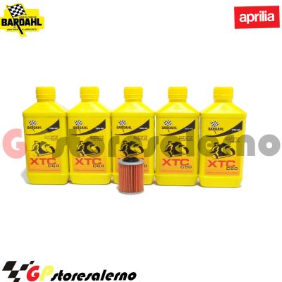 Visualizza i dettagli per KIT TAGLIANDO OLIO + FILTRO 5L BARDAHL XTC C60 10W40 APRILIA 1000 ETV CAPONORD DAL 2001 AL 2008 Immagine di KIT TAGLIANDO OLIO + FILTRO 5L BARDAHL XTC C60 10W40 APRILIA 1000 ETV CAPONORD DAL 2001 AL 2008