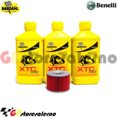 Visualizza i dettagli per KIT TAGLIANDO OLIO + FILTRO 3L BARDAHL XTC C60 10W40 BENELLI 350 RS DAL 1978 AL 1981 Immagine di KIT TAGLIANDO OLIO + FILTRO 3L BARDAHL XTC C60 10W40 BENELLI 350 RS DAL 1978 AL 1981
