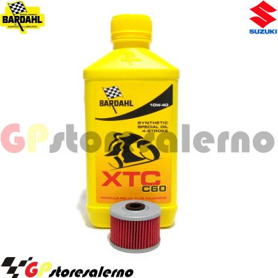 Visualizza i dettagli per KIT TAGLIANDO OLIO + FILTRO 1L BARDAHL XTC C60 10W40 SUZUKI 110 DR Z DAL 2003 AL 2005 Immagine di KIT TAGLIANDO OLIO + FILTRO 1L BARDAHL XTC C60 10W40 SUZUKI 110 DR Z DAL 2003 AL 2005