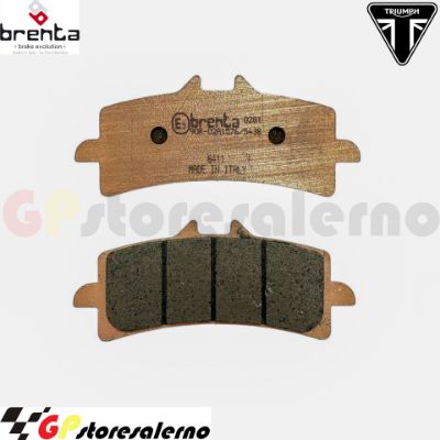 Visualizza i dettagli per 7113 PRO COPPIA PASTIGLIE BRENTA RACING SINTERIZZATE PRO TRIUMPH 765 DAYTONA DAL 2019 AL 2020 Immagine di 7113 PRO COPPIA PASTIGLIE BRENTA RACING SINTERIZZATE PRO TRIUMPH 765 DAYTONA DAL 2019 AL 2020