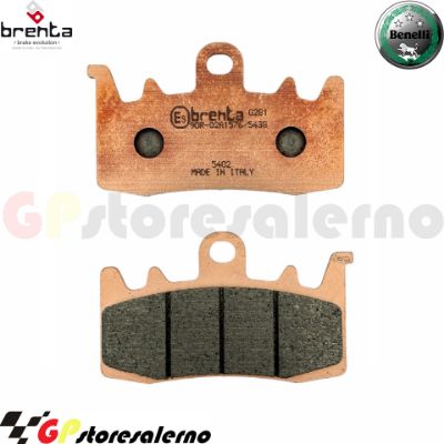 Visualizza i dettagli per 7145 PRO COPPIA PASTIGLIE BRENTA RACING SINTERIZZATE PRO BENELLI 500 TNT TORNADO NAKED TWIN DAL 2023 AL 2024 Immagine di 7145 PRO COPPIA PASTIGLIE BRENTA RACING SINTERIZZATE PRO BENELLI 500 TNT TORNADO NAKED TWIN DAL 2023 AL 2024