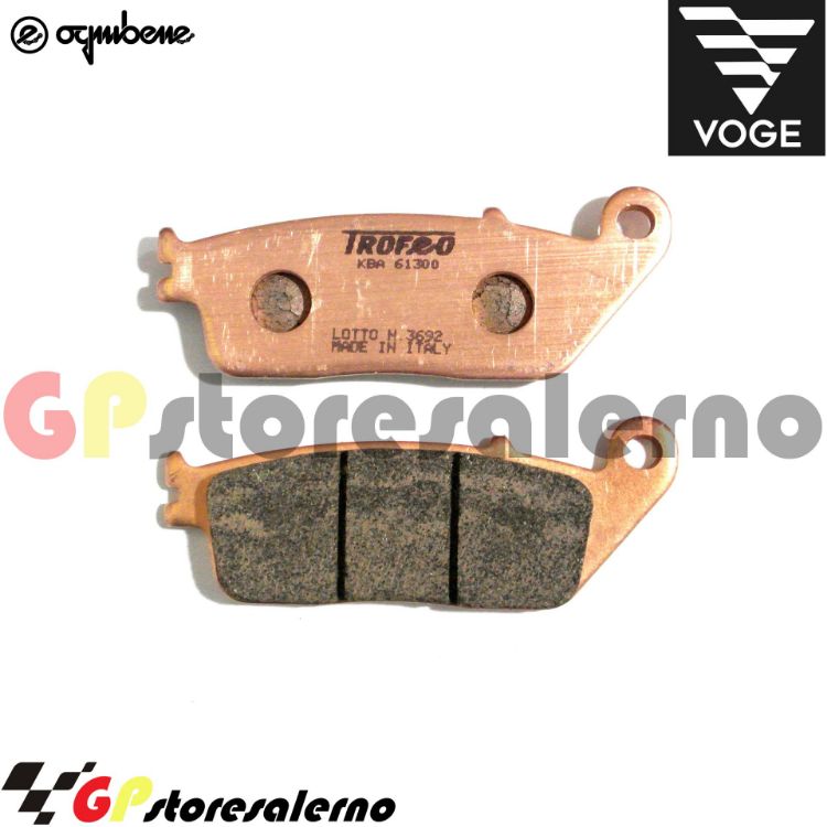 Immagine di 43020201 COPPIA PASTIGLIE FRENO ANTERIORI SINTERIZZATE OGNIBENE TROFEO VOGE 500 DS VALICO DAL 2021 AL 2023