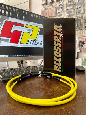 Visualizza i dettagli per KIT TUBI FRENO ANTERIORI DIRETTI NON ABS COLORE TUBO GIALLO RACCORDO INOX PER YAMAHA 600 YZF R6 DAL 2017 AL 2024 Immagine di KIT TUBI FRENO ANTERIORI DIRETTI NON ABS COLORE TUBO GIALLO RACCORDO INOX PER YAMAHA 600 YZF R6 DAL 2017 AL 2024