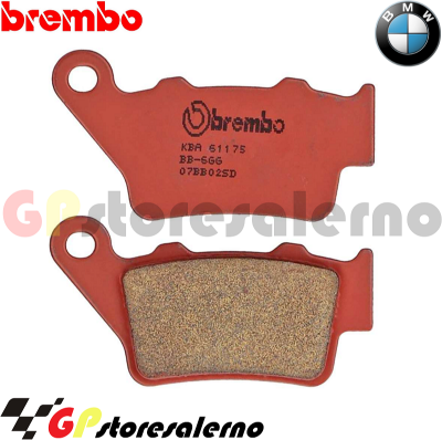 Visualizza i dettagli per 07BB02SD COPPIA PASTIGLIE FRENO POSTERIORI SINTERIZZATE BREMBO PER BMW 900 F GS ADVENTURE 2024 2025 Immagine di 07BB02SD COPPIA PASTIGLIE FRENO POSTERIORI SINTERIZZATE BREMBO PER BMW 900 F GS ADVENTURE 2024 2025