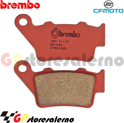 Visualizza i dettagli per 07BB02SD COPPIA PASTIGLIE FRENO POSTERIORI SINTERIZZATE BREMBO PER CF MOTO 700 MT 2023 2024 Immagine di 07BB02SD COPPIA PASTIGLIE FRENO POSTERIORI SINTERIZZATE BREMBO PER CF MOTO 700 MT 2023 2024