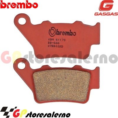 Visualizza i dettagli per 07BB02SD COPPIA PASTIGLIE FRENO POSTERIORI SINTERIZZATE BREMBO PER GAS GAS 300 EC 2T DAL 1999 Immagine di 07BB02SD COPPIA PASTIGLIE FRENO POSTERIORI SINTERIZZATE BREMBO PER GAS GAS 300 EC 2T DAL 1999