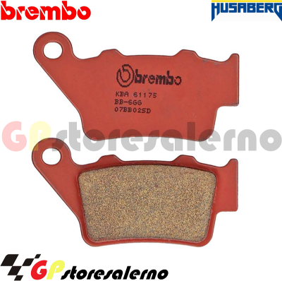 Visualizza i dettagli per 07BB02SD COPPIA PASTIGLIE FRENO POSTERIORI SINTERIZZATE BREMBO PER HUSABERG 550 FC DAL 2001 AL 2008 Immagine di 07BB02SD COPPIA PASTIGLIE FRENO POSTERIORI SINTERIZZATE BREMBO PER HUSABERG 550 FC DAL 2001 AL 2008