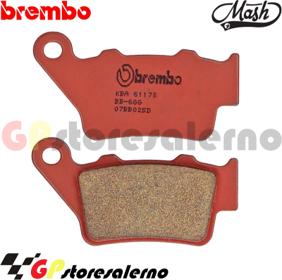 Visualizza i dettagli per 07BB02SD COPPIA PASTIGLIE FRENO POSTERIORI SINTERIZZATE BREMBO PER MASH 650 X-Ride IE Classic ABS DAL 2020 AL 2022 Immagine di 07BB02SD COPPIA PASTIGLIE FRENO POSTERIORI SINTERIZZATE BREMBO PER MASH 650 X-Ride IE Classic ABS DAL 2020 AL 2022