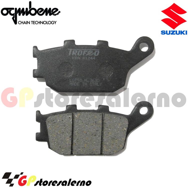 Immagine di 43024400 PASTIGLIE POSTERIORI ORGANICHE OGNIBENE SUZUKI 800 GSX-8S GSX 8S DAL 2023 AL 2025