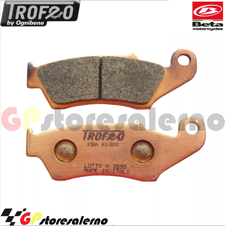 Immagine di 43022501 PASTIGLIE ANTERIORI SINTERIZZATE OGNIBENE BETA MOTOR 300 X TRAINER DAL 2019 AL 2024
