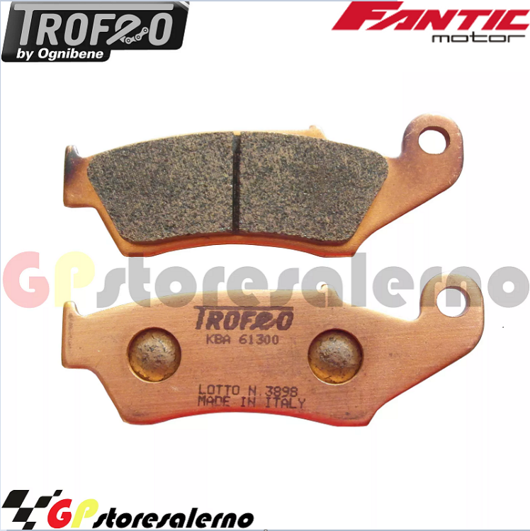 Immagine di 43022501 PASTIGLIE ANTERIORI SINTERIZZATE OGNIBENE FANTIC MOTOR 50 XM PERFORMANCE DAL 2021 AL 2023