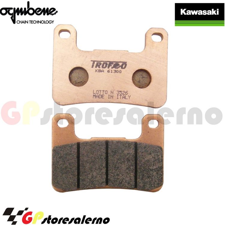Immagine di 43028901 PASTIGLIE ANTERIORI SINTERIZZATE OGNIBENE KAWASAKI 900 Z RS DAL 2018 AL 2025