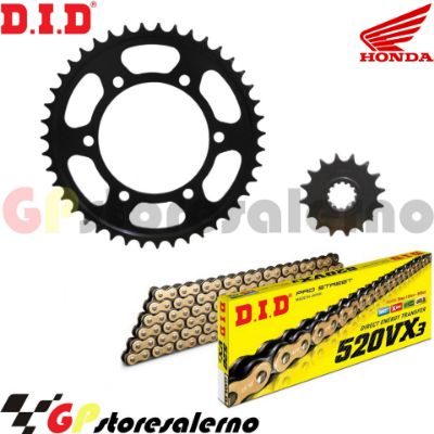 Visualizza i dettagli per GP22 KIT TRASMISSIONE DID CATENA PASSO 520 VX3 CORONA E PIGNONE 17/38 PER HONDA 750 NSS FORZA DCT DAL 2021 AL 2024 Immagine di GP22 KIT TRASMISSIONE DID CATENA PASSO 520 VX3 CORONA E PIGNONE 17/38 PER HONDA 750 NSS FORZA DCT DAL 2021 AL 2024