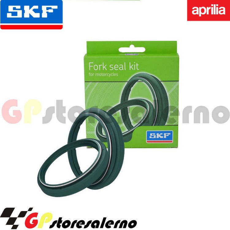 Immagine di KITG-50M KIT PARAOLIO E PARAPOLVERE FORCELLA RACING ALTA SCORREVOLEZZA SKF X UNO STELO 50X63X10.5 PER DUCATI 1199 PANIGALE 2011 2015