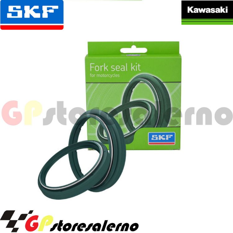 Immagine di KITG-43K PARAOLIO FORCELLA RACING ALTA SCORREVOLEZZA SKF X UNO STELO 43 X 55 X 9.5 / 10 PER KAWASAKI 1000 ZX-10R NINJA DAL 2004 AL 2010