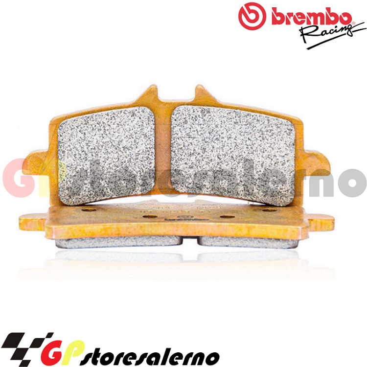 Immagine di M497Z04 COPPIA PASTIGLIE FRENO ANTERIORI RACING BREMBO Z04 PER APRILIA 1100 TUONO V4 FACTORY DAL 2017 AL 2024