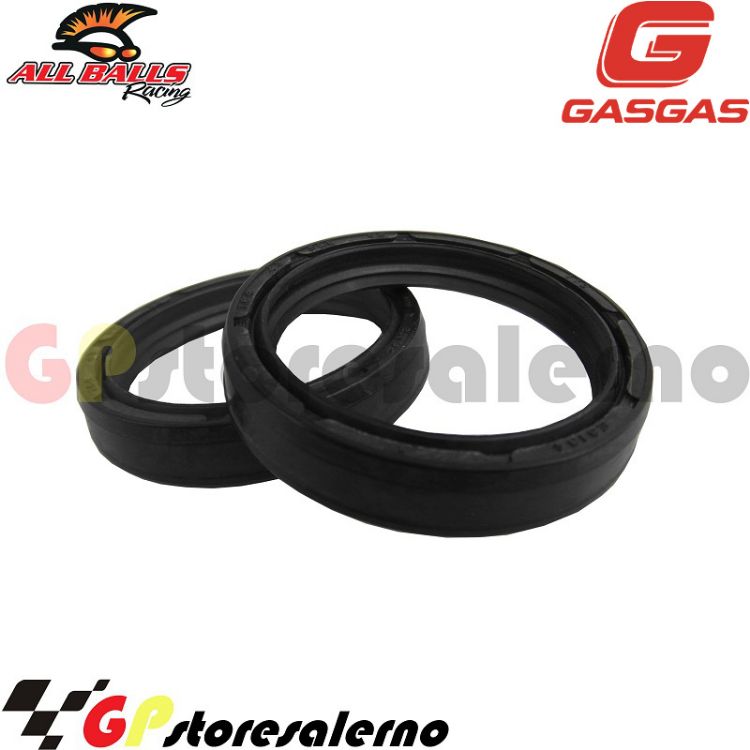 Immagine di 55-114 COPPIA PARAOLI FORCELLA ALL BALLS 43 X 53 X 9,5 PER GAS GAS 85 MC 17/14 DAL 2022 AL 2024