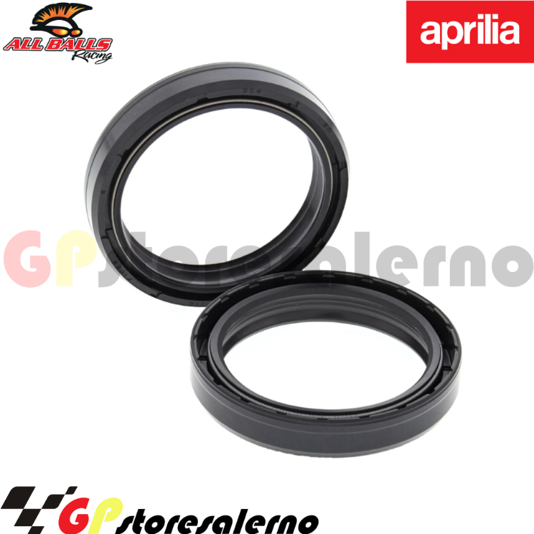 Immagine di 55-130 COPPIA PARAOLI FORCELLA ALL BALLS 50 X 63 X 10,5 PER APRILIA 1000 ETV CAPONORD DAL 2001 AL 2007