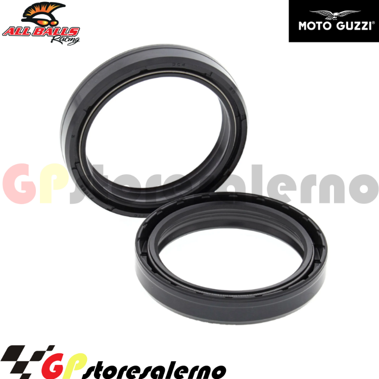 Immagine di 55-130 COPPIA PARAOLI FORCELLA ALL BALLS 50 X 63 X 10,5 PER MOTO GUZZI 1200 STELVIO 8V DAL 2011 AL 2017