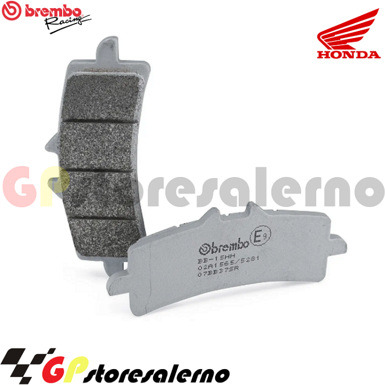 Immagine di 07BB37SR COPPIA PASTIGLIE FRENO ANTERIORI RACING STRADA PISTA BREMBO SR PER HONDA 1000 CBR RR FIREBLADE SP DAL 2014 AL 2019