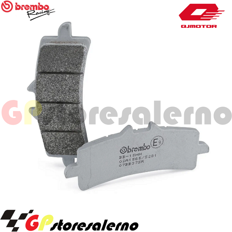 Immagine di 07BB37SR COPPIA PASTIGLIE FRENO ANTERIORI RACING STRADA PISTA BREMBO SR PER QJ MOTORS 921 SRK 1000 RR DAL 2024 AL 2026