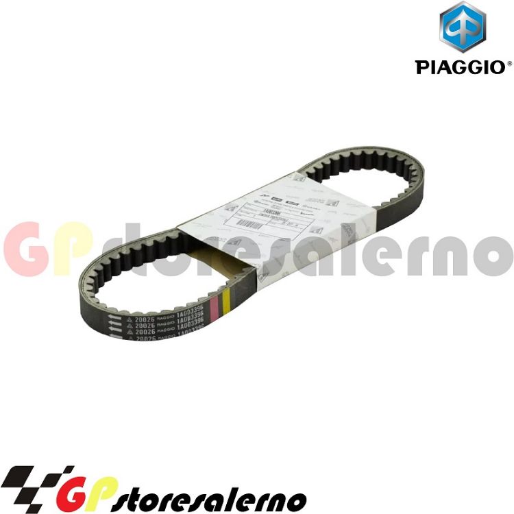 Immagine di 1A003396 CINGHIA TRASMISSIONE ORIGINALE PIAGGIO 125 VESPA PRIMAVERA 4T 3V IE DAL 2020 AL 2022