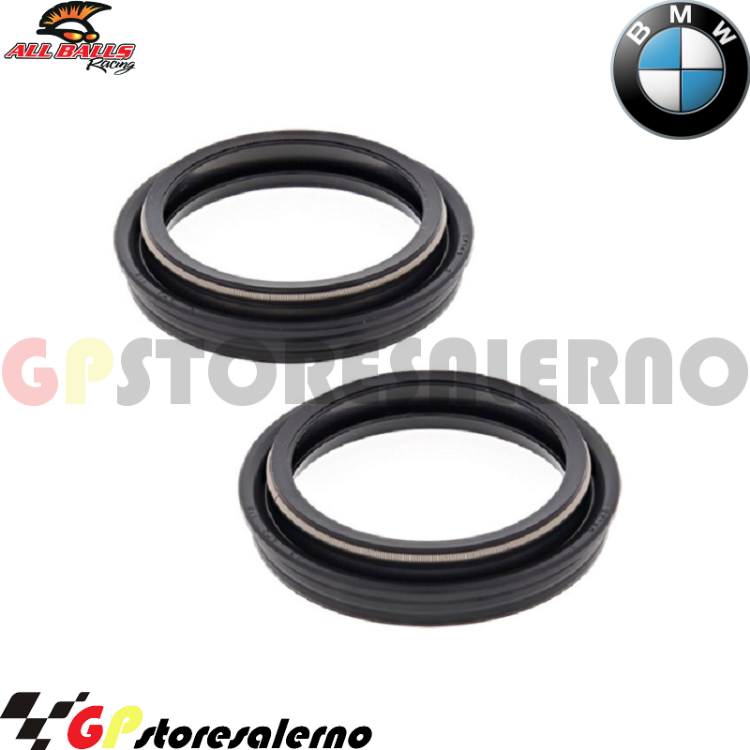 Immagine di 57-137 COPPIA PARAPOLVERE FORCELLA ALL BALLS 43 X 53 X 13 PER BMW 800 F GS DAL 2013 AL 2017