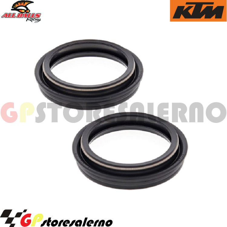 Immagine di 57-137 COPPIA PARAPOLVERE FORCELLA ALL BALLS 43 X 53 X 13 PER KTM 890 ADVENTURE DAL 2021 AL 2025